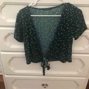 FLAWED RAE WRAP TOP
